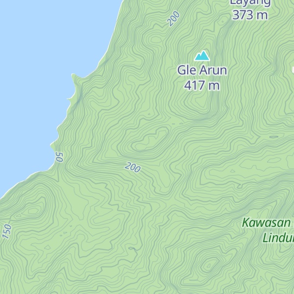 Map of Goh Bak Karieng