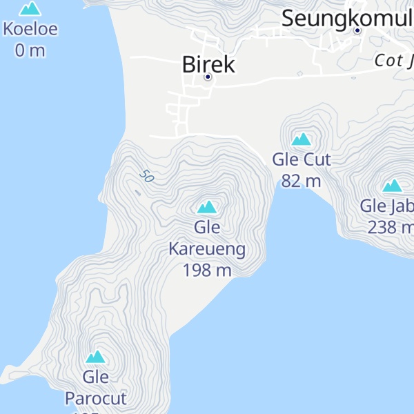 Map of Gle Kareueng