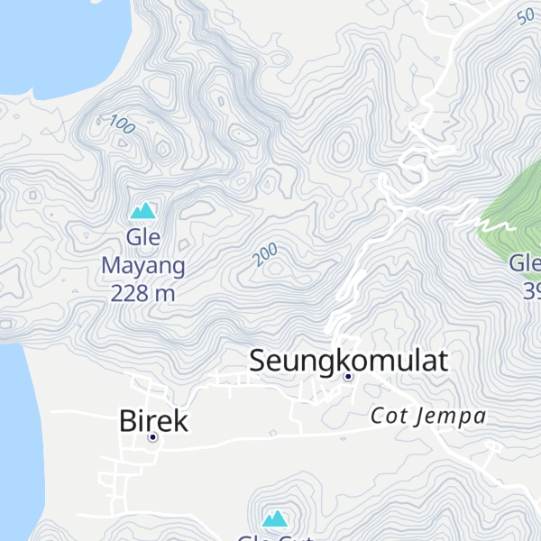 Map of Gle Bineh