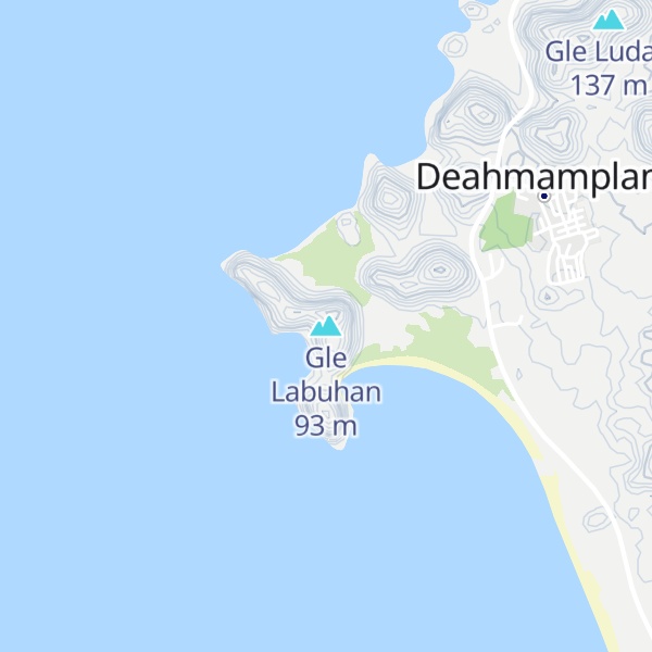 Map of Gle Labuhan