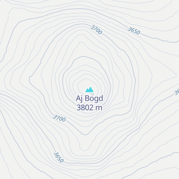 Map of Aj Bogd