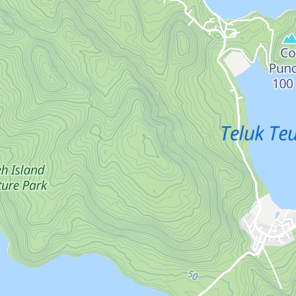 Map of Cot Lueng Angen