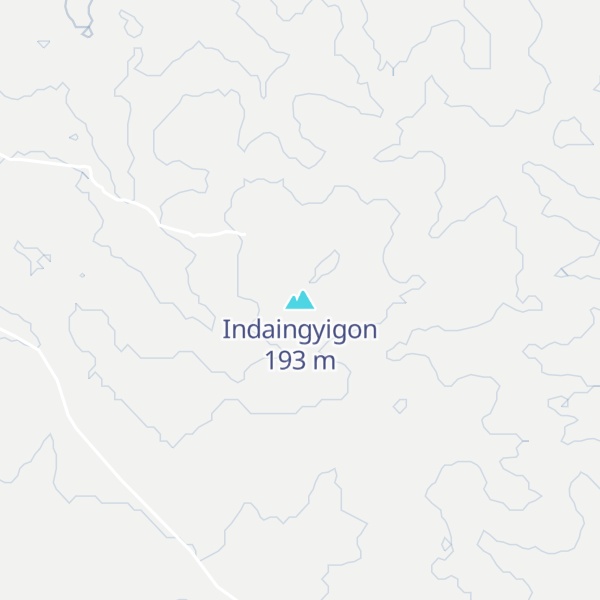 Map of Indaingyigon