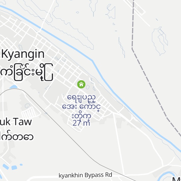 Map of မုခ္​ထုပ္​​ေက်ာင္​းတိုက္​