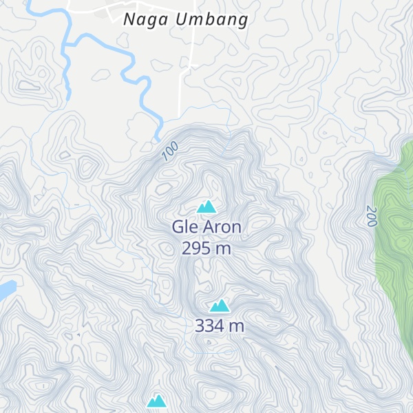 Map of Gle Aron