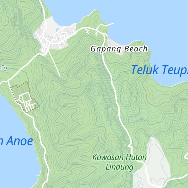 Map of Cot Pawang