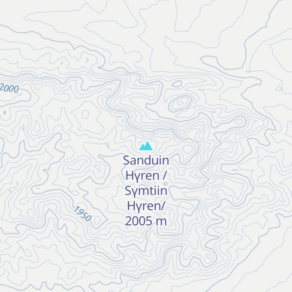 Map of Sanduin Hүren /Sүmtiin Hүren/