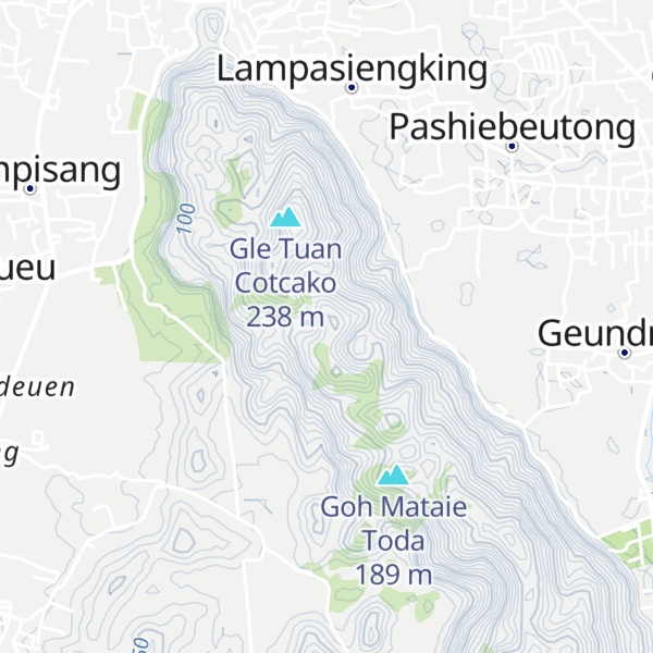 Map of Goh Batee Bamon