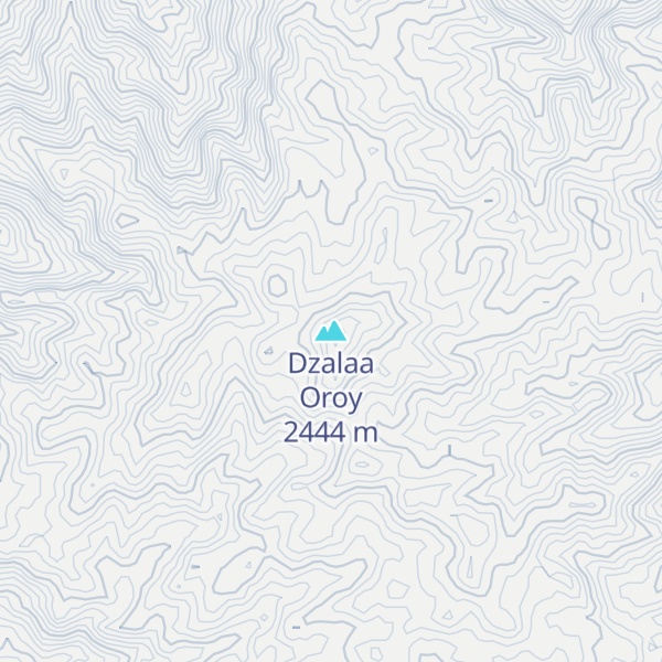 Map of Dzalaa Oroy