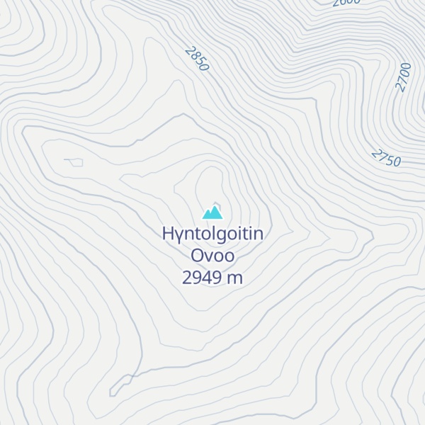 Map of Hүntolgoitin Ovoo