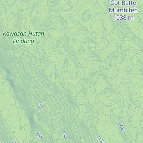Map of Gle Batee Gla