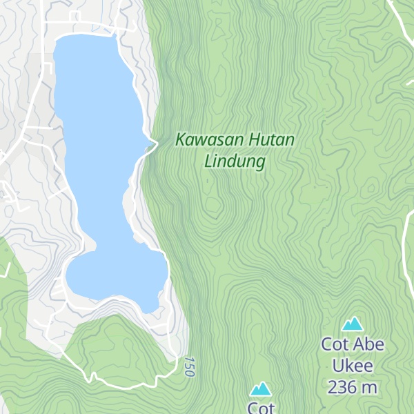 Map of Cot Lueng Angen