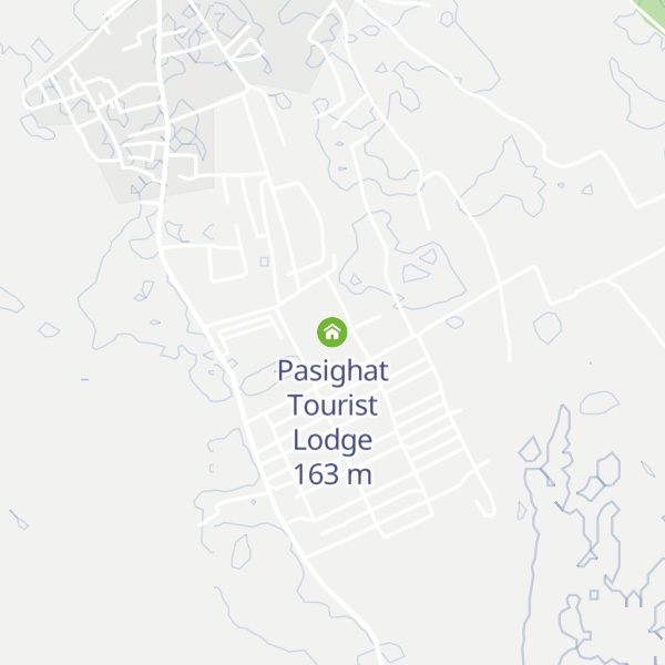 Map of Pasighat Tourist Lodge