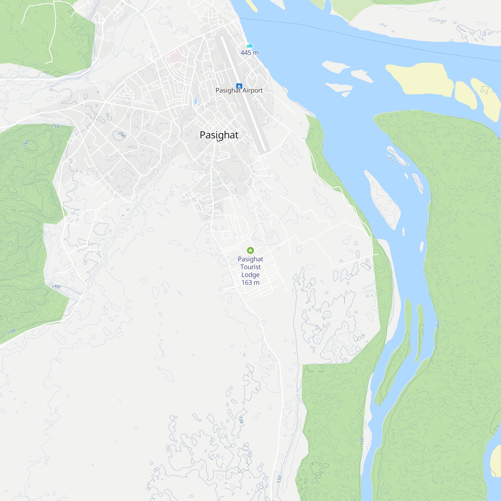 Pasighat Tourist Lodge map