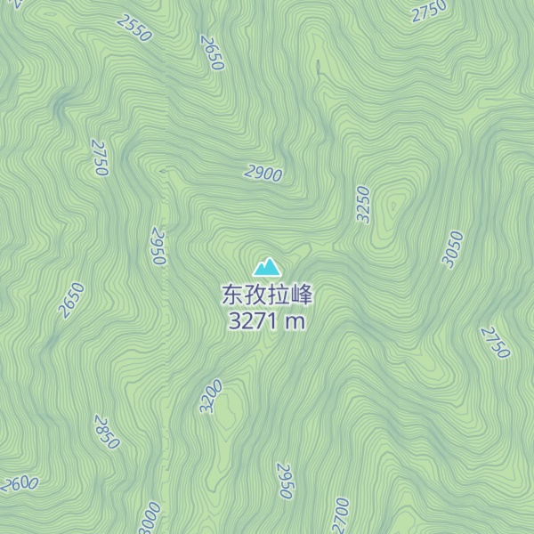 Map of 东孜拉峰