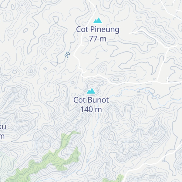 Map of Cot Bunot