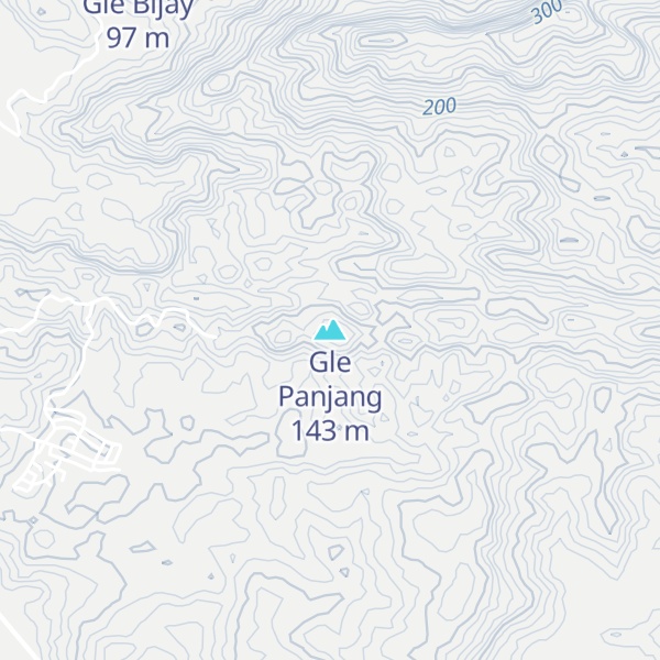 Map of Gle Panjang