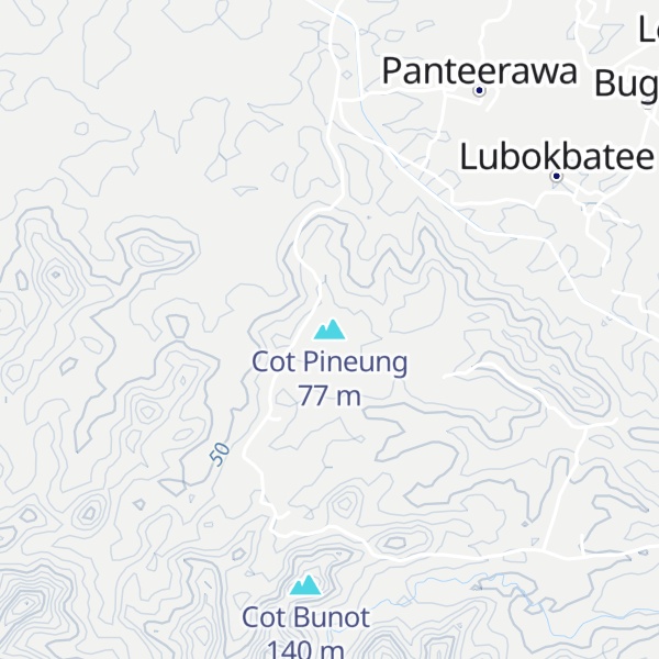 Map of Cot Pineung