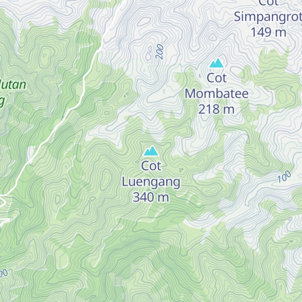 Map of Cot Luengang