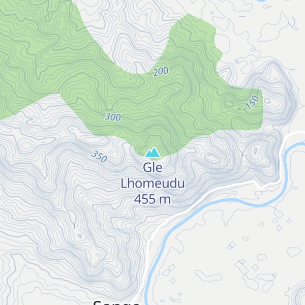 Map of Gle Lhomeudu