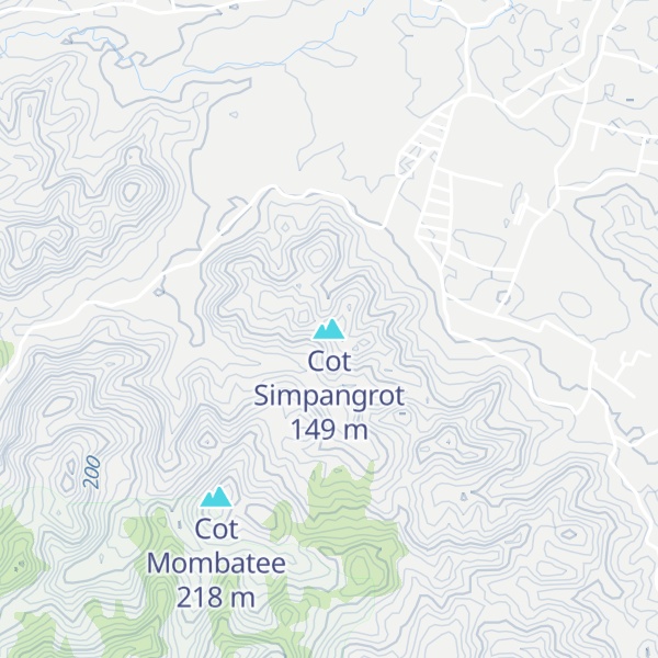 Map of Cot Simpangrot