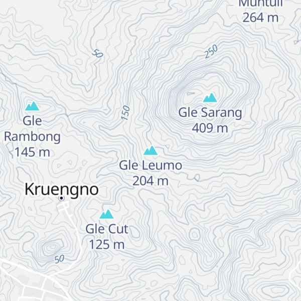Map of Gle Leumo