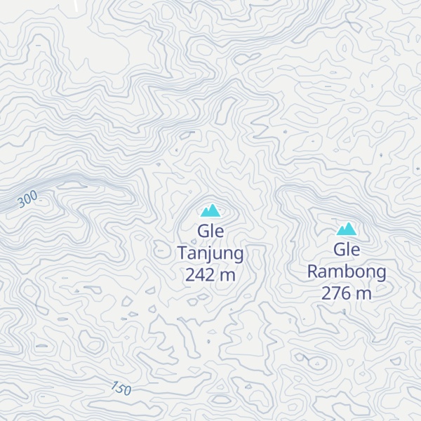 Map of Gle Tanjung