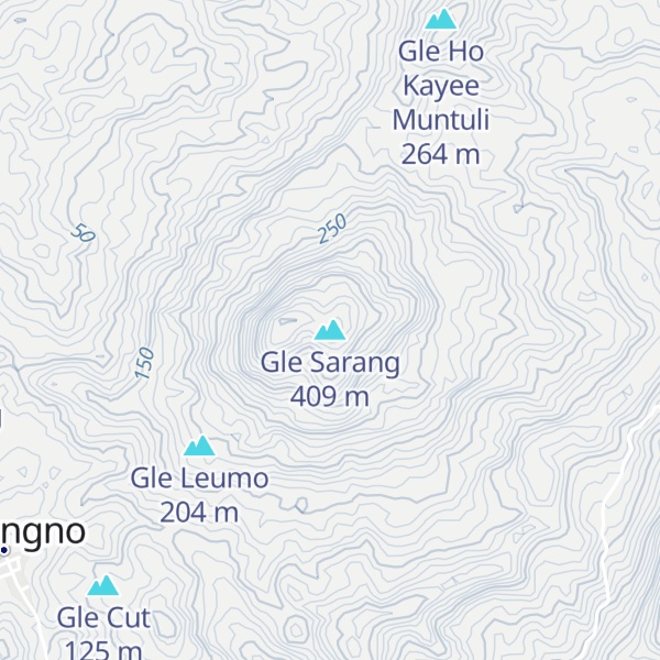 Map of Gle Sarang