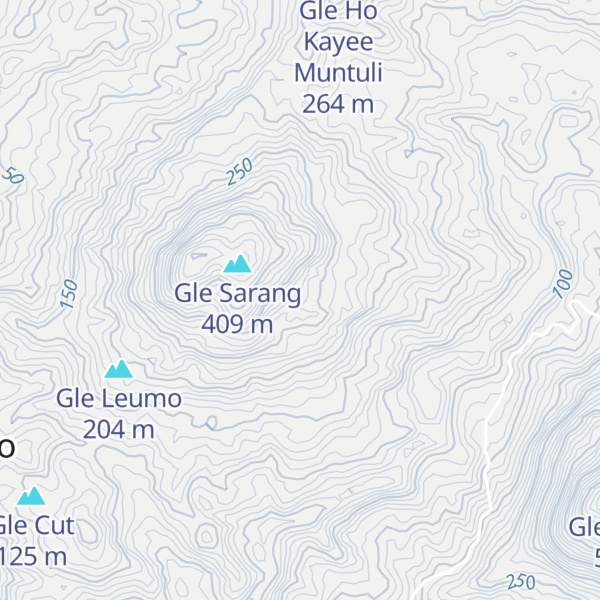 Map of Gle Panton Gajah