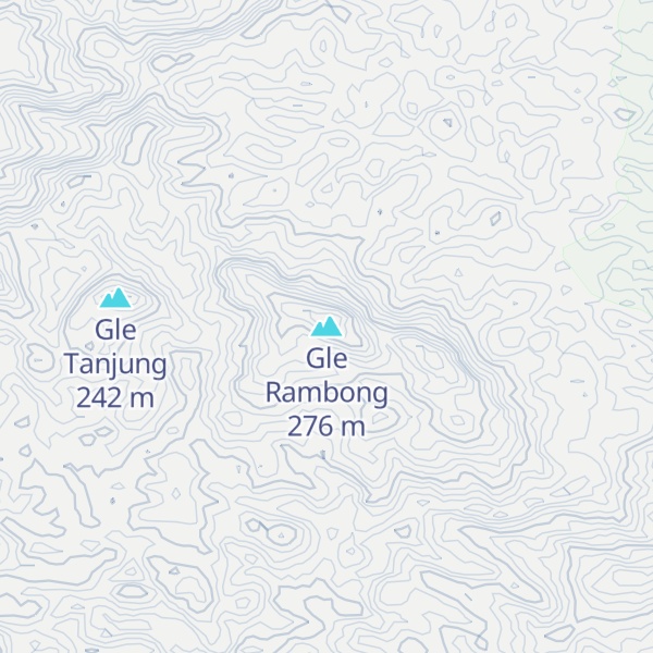 Map of Gle Rambong