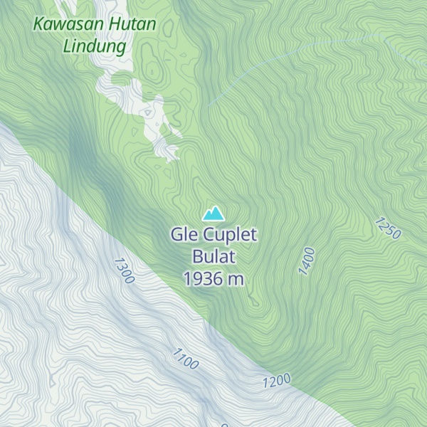 Map of Gle Cuplet Bulat