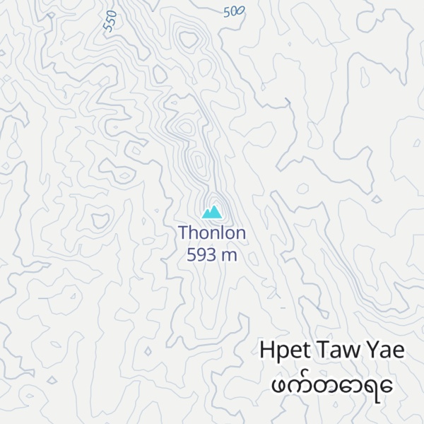 Map of Thonlon