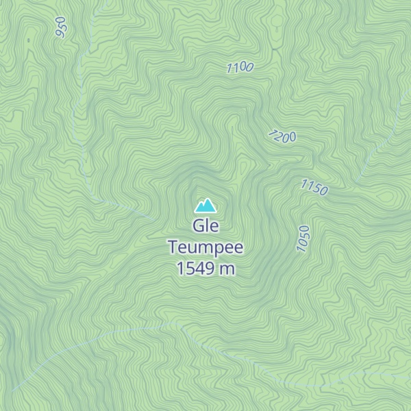 Map of Gle Teumpee