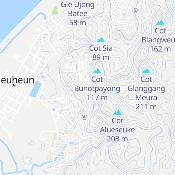 Map of Seulawaih Agam