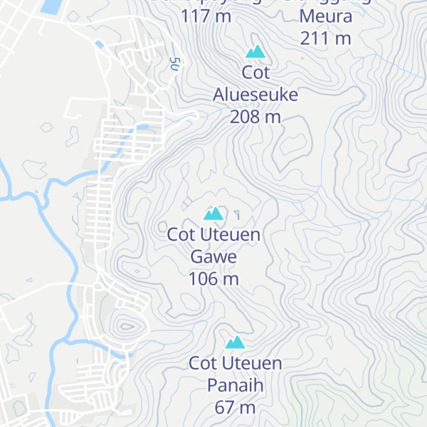 Map of Cot Uteuen Gawe