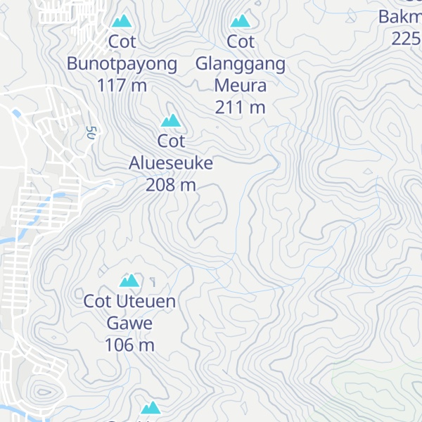 Map of Cot Si Barieh Silaba