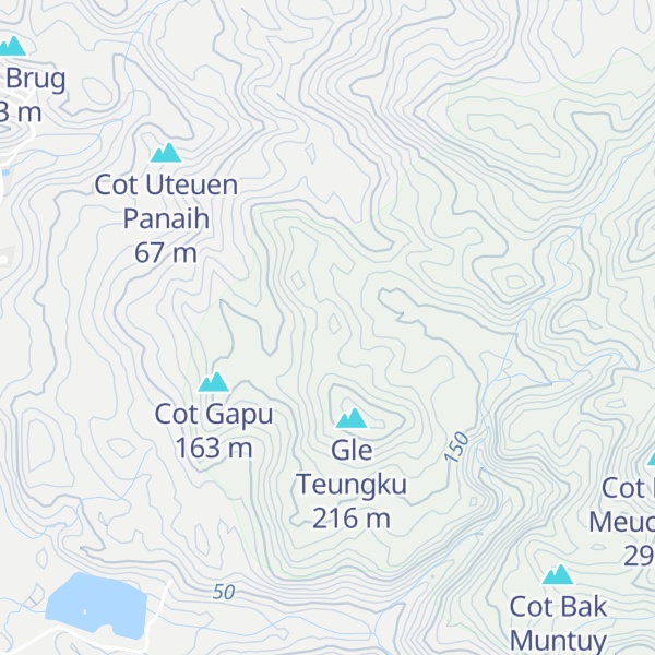 Map of Cot Matakiemu Buleuen