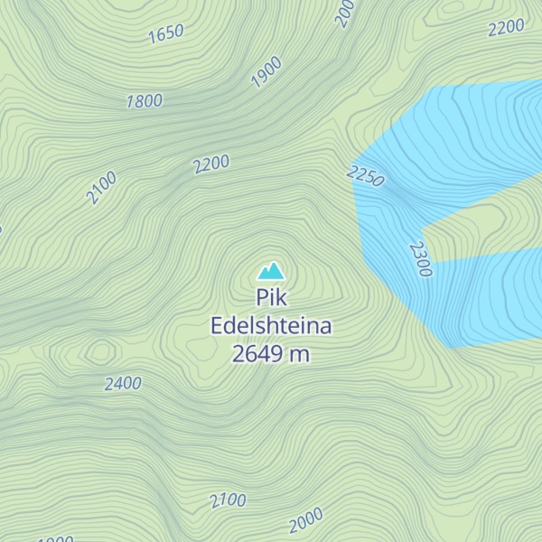 Map of Pik Edelshteina