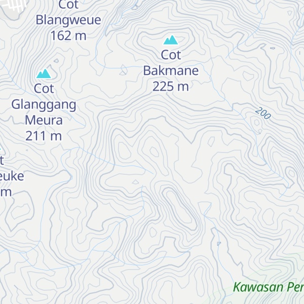 Map of Cot Taleue Daroh