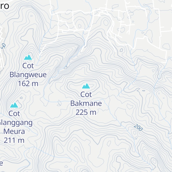 Map of Cot Bakmane