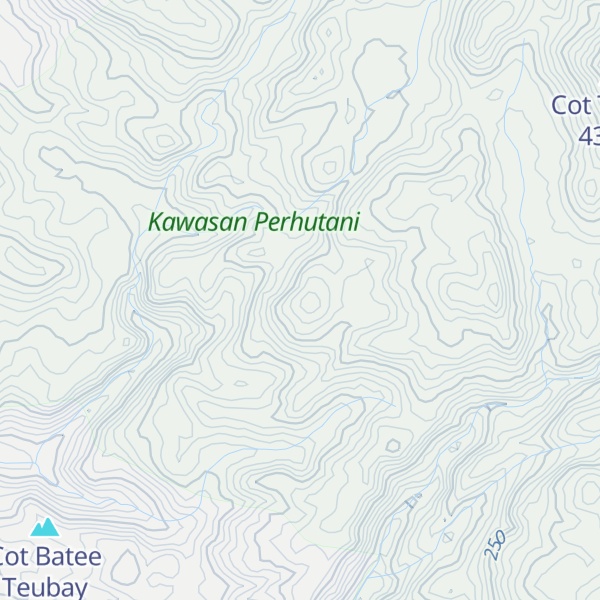Map of Cot Batee Meucanang