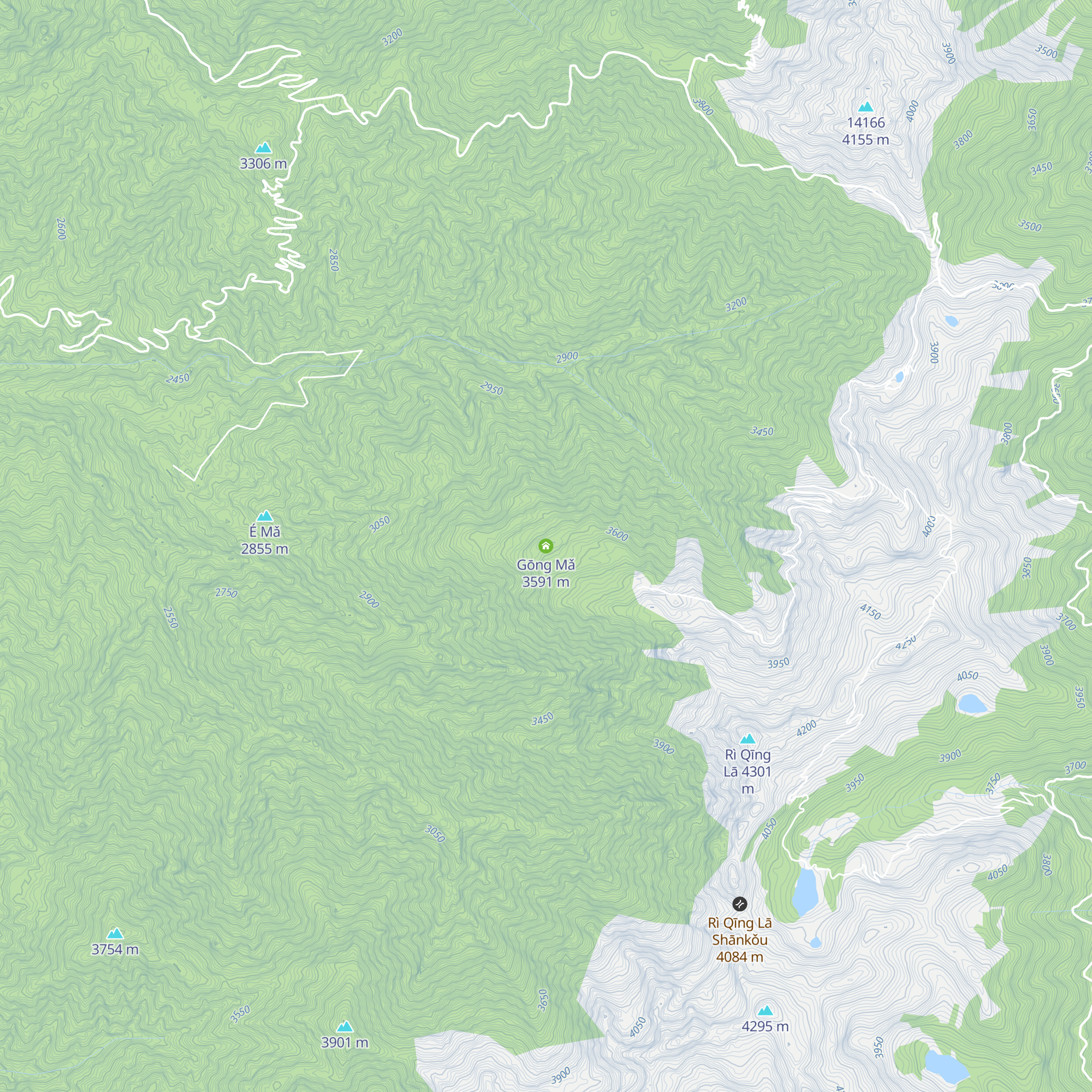 Gōng Mǎ map