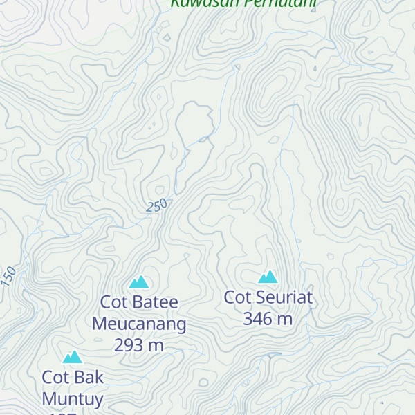Map of Cot Uteuen Tampu
