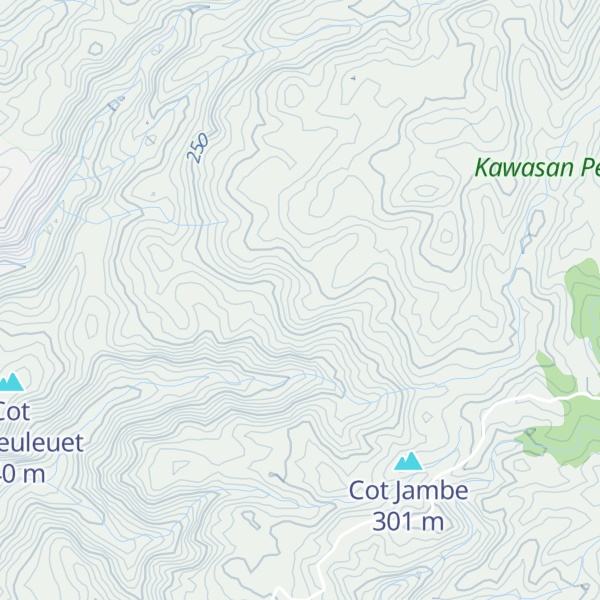 Map of Cot Lhok Bak Kala