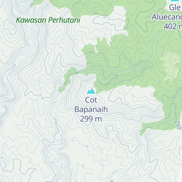 Map of Cot Bapanaih