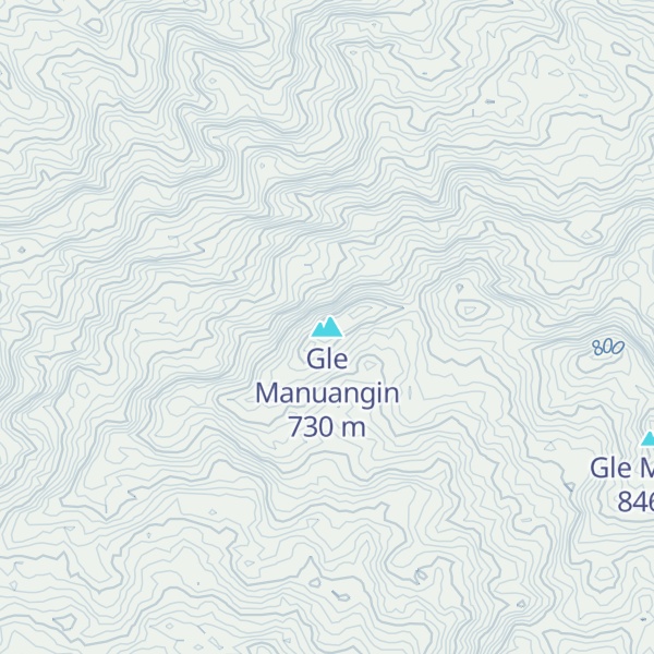 Map of Gle Manuangin