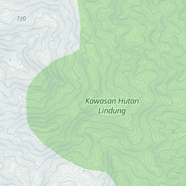 Map of Gle Pucak Dua