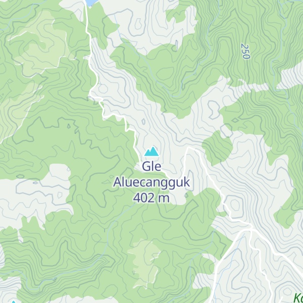 Map of Gle Aluecangguk