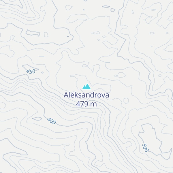 Map of Aleksandrova