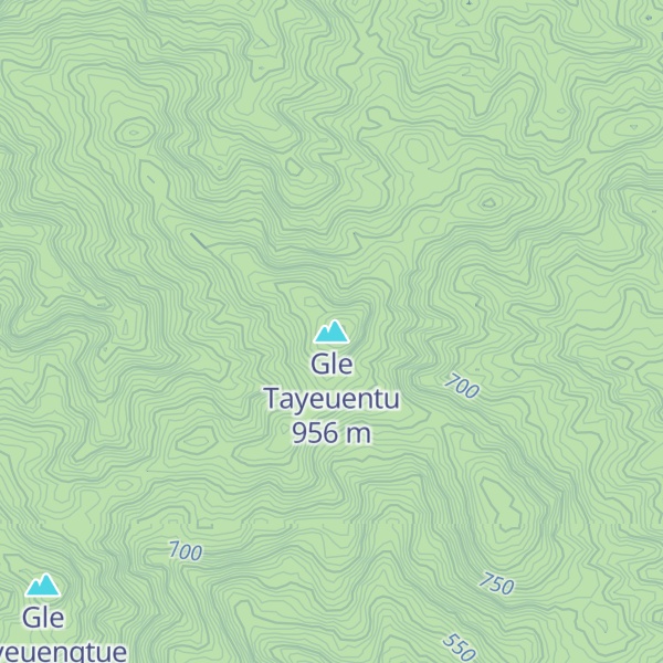 Map of Gle Tayeuentu